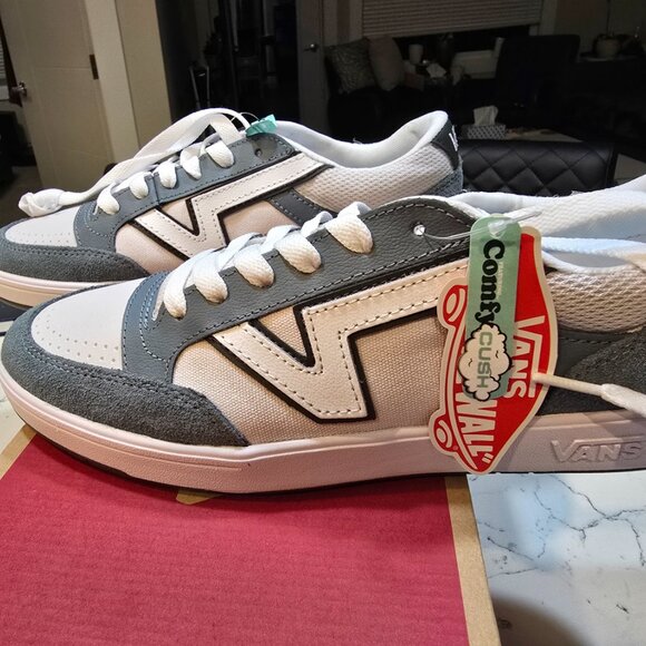 Vans Lowland CC ComfyCush Skate shoes Sneaker Mens Freshman Blue mens 10 new - Picture 2 of 12